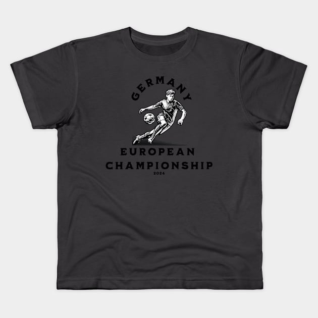 2024 European Championship Kids T-Shirt by Kyuushima